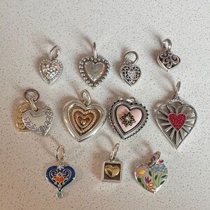 Brighton Elegant Heart Pendant/Charm Collection